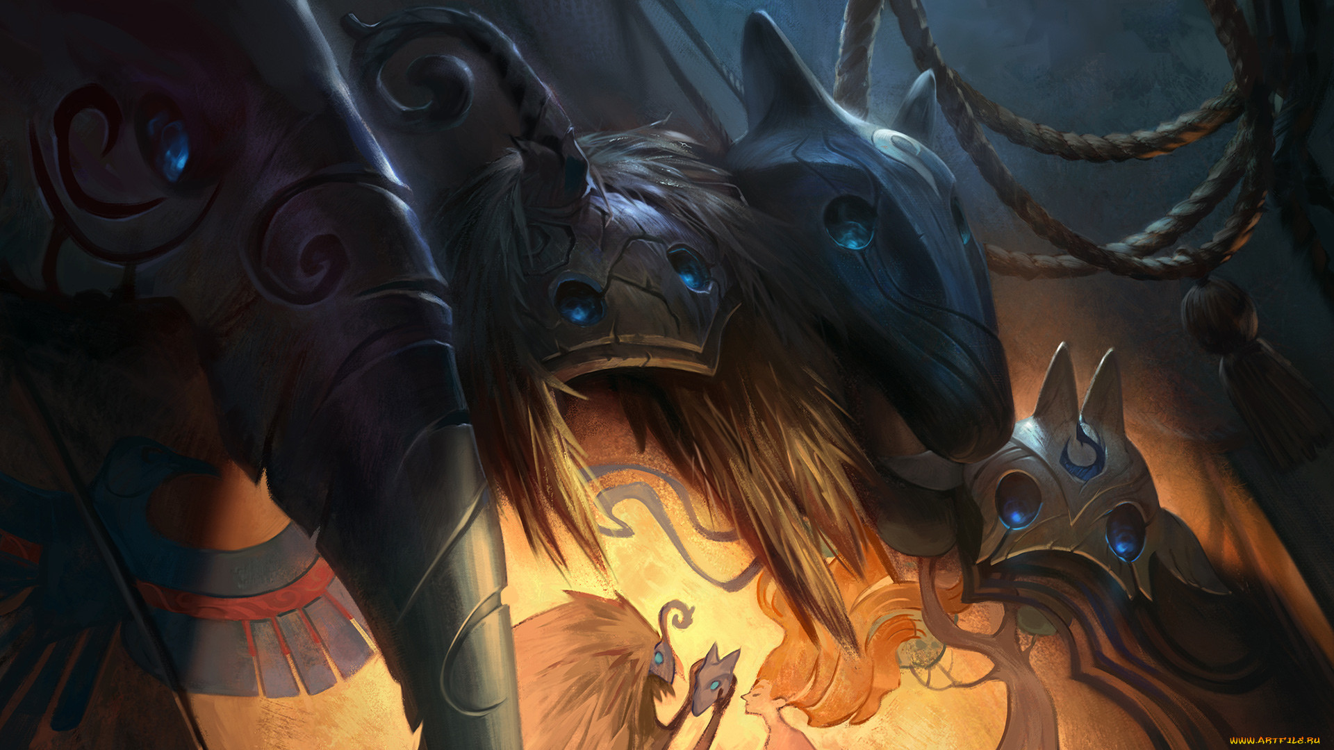  , league of legends, kindred, , 